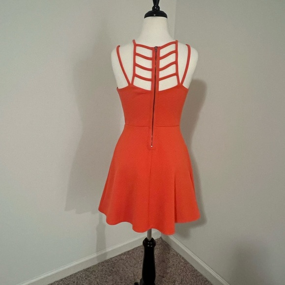 Coral colored dress by Material Girl. Very cute and only worn twice. - Picture 2 of 3